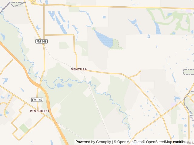 Map for 2020 Puma Toy Hauler with Outdoor Kitchen near Magnolia, TX