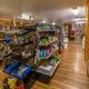 Interior photo of the campground store showing supplies and amenities — useful facility image (from the Contact/Store page on the site).