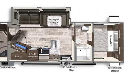 2021 Dutchmen RV Kodiak Ultra-Lite 296BHSL