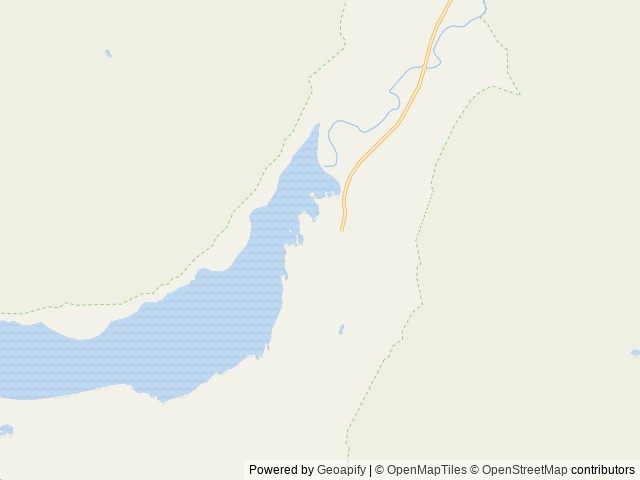 Map of Bumping Lake Campground location at Goose Prairie, WA, United States