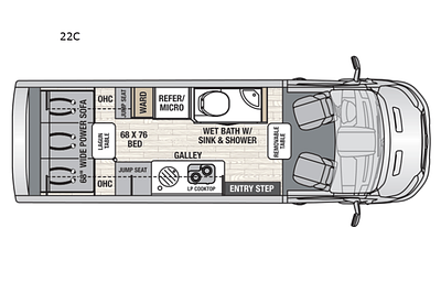 2022 Coachmen Beyond Li3 22C AWD–Luxury & Off-Grid