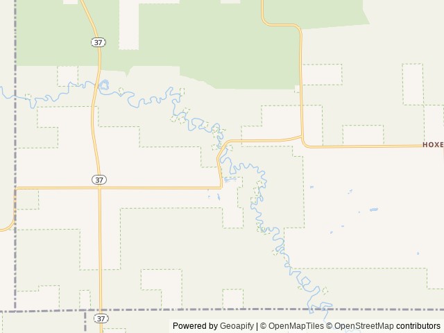 Map of Coolwater Campground location at Wellston, MI, United States