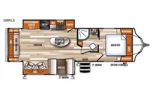 2018 Forest River RV Vibe 288RLS