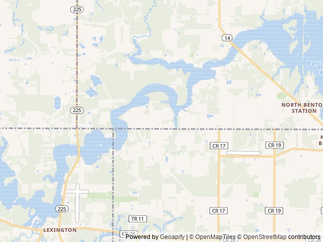 Map of McDermott’s Lakefront location at Navarre, OH, United States