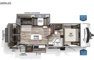 2020 Forest River Surveyor Luxury 265RLDS Tina
