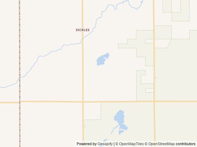 Map of Just In Time Campground location at Ithaca, MI, United States