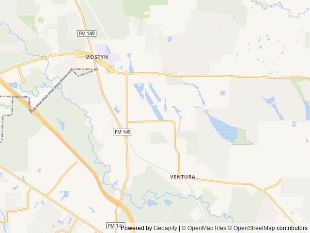 Map of Magnolia Fields LLC location at Magnolia, TX, United States