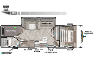 FULLY STOCKED!!2022 Forest River RV Wildwood XLite