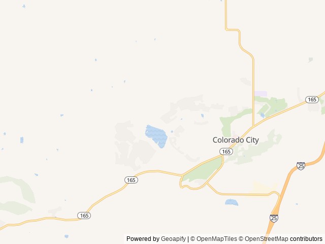 Map for 2018 Colmen RV Light LX 2405 BH near Colorado City, CO