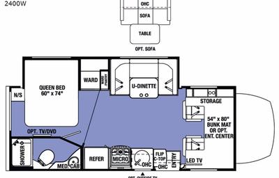 2017 Forest River RV Sunseeker MBS 2400W RV rental photo 2