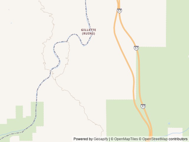 Map of Little Pan Staging Area location at Phoenix, AZ, United States