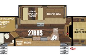 Outdoors RV 27 BHS