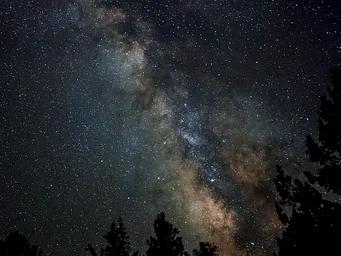 Milkyway Galaxy at Lava Beds