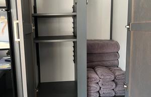 The Farmhouse travel trailer.