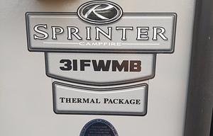 2019 Keystone RV Sprinter Campfire Edition 31FWMB