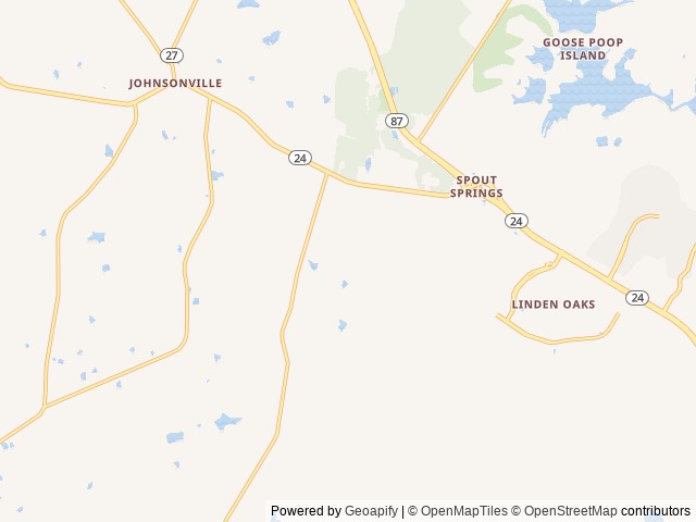 Map for Blackrose72 RV Rental near Cameron, NC