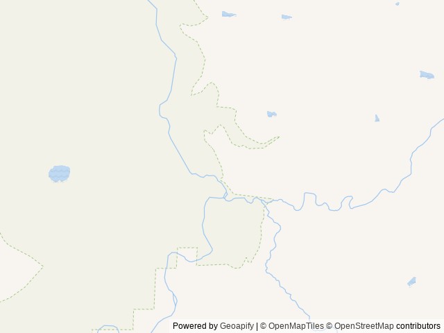 Map of Three Forks location at Vale, OR, United States