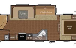 Pet & Family-Friendly 2015 Keystone Hideout 280LHS