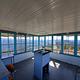 Interior of lookout