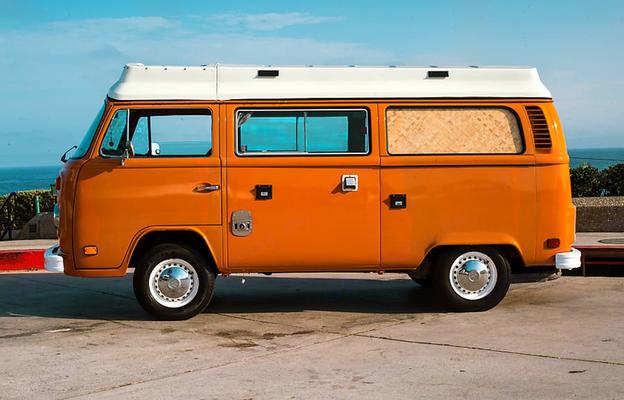 "CARDIFF" 1979 VW Volkswagen Pop Top Camper Van