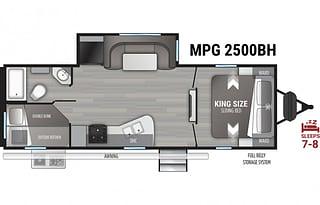 Ultra Lite 2022 Cruiser MPG 2500BH