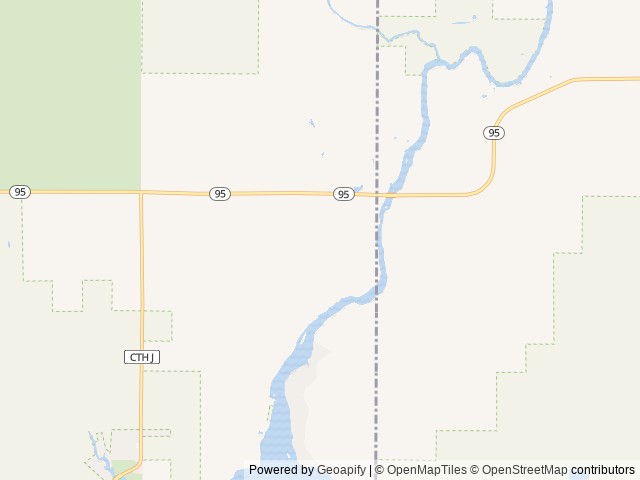 Map of Riviera Resort and Campground location at Neillsville, WI, United States