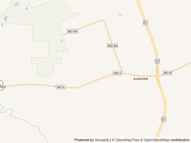 Map for Gianna's 2021 Winnebago Forza 38W Diesel near Silex, MO