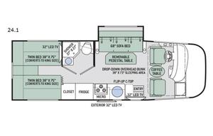 2017 Thor Motor Coach Axis 24.1