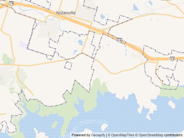 Map of Basin RV Resort - Belton location at Belton, TX, United States