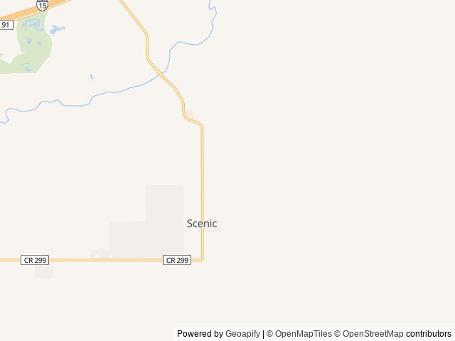 Map of Orchard RV Park location at Littlefield, AZ, United States