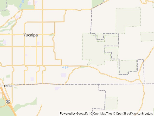 Map for 31' Travel Trailer Sleeps 10 Pet Friendly near Yucaipa, CA