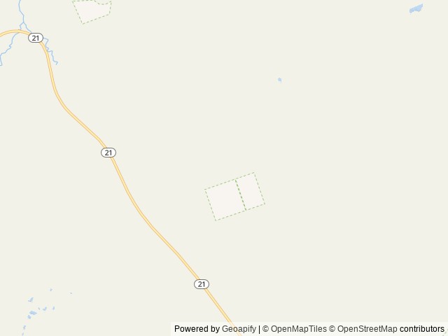 Map of Cape Horn Winter Rental location at Challis, ID, United States