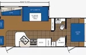 2015 Prime Time RV Avenger 27RLS