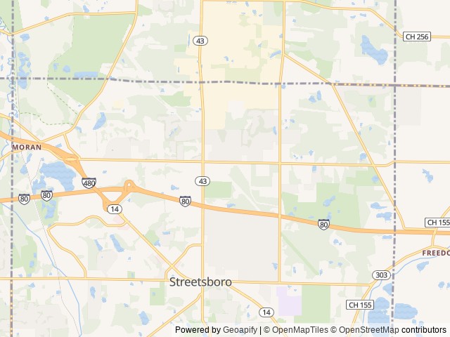 Map for 2021 Coachmen RV Apex Nano 194BHS near Streetsboro, PA
