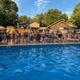 swimming pool with kids
