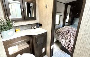 Shadow Cruiser Bunkroom with additional restroom