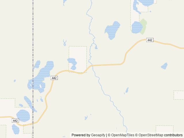 Map of Camp Cook Campsite location at Rapid River, MI, United States