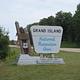 Grand Island National Recreation Area Sign