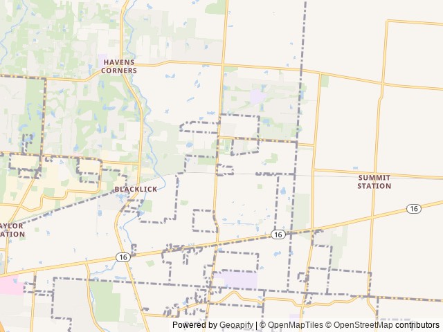 Map for HazelPOP 2017 Flagstaff 625D near Blacklick, OH