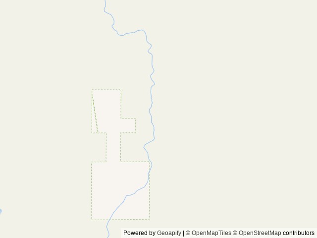 Map of Warm River Cabin location at Ashton, ID, United States