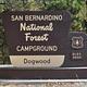 Dogwood Campground Sign