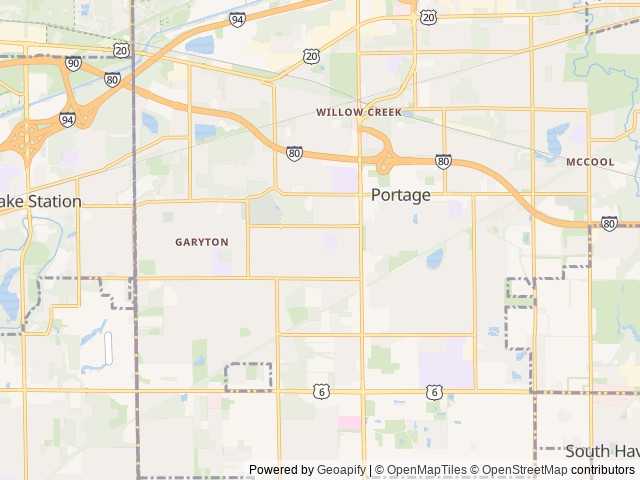 Map for 2022 Jayco Jay Flight 28BHS near Portage, IL