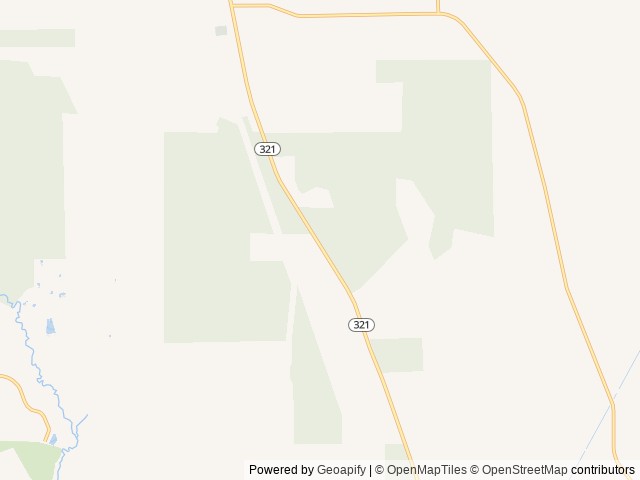 Map of Country Pines RV Park location at Dayton, TX, United States