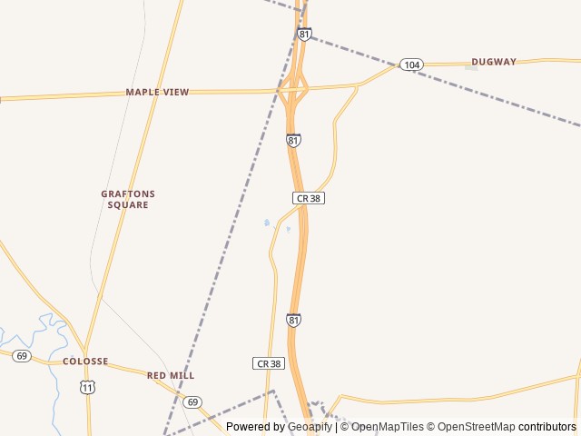 Map for 2022 Jayco Eagle 355MBQS luxury fifth wheel! near Parish, NY