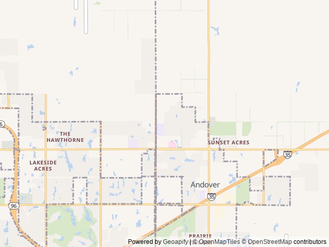 Map for Giangadreams RV Rental near Wichita, KS