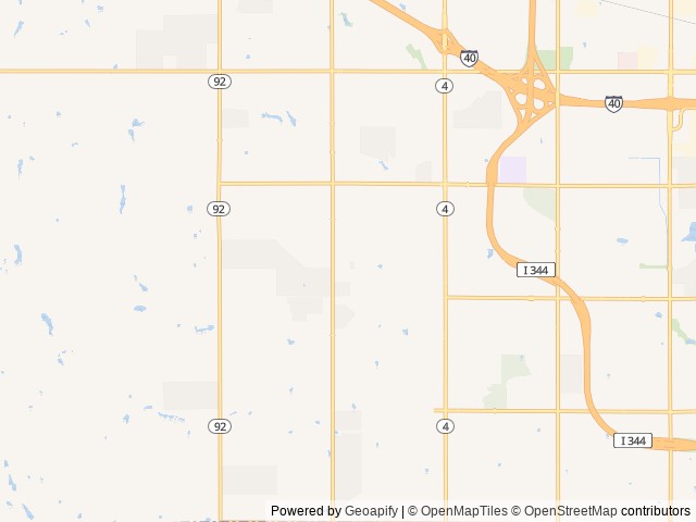 Map for 2017 Pleasant Valley My Pod Travel trailer near Yukon, OK
