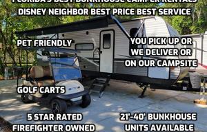 CAMPER YOU PICK UP WE DELIVER + GOLF CART RENTALS