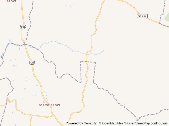 Map for 2021 Forest River RV Forester near Goodlettsville, TN