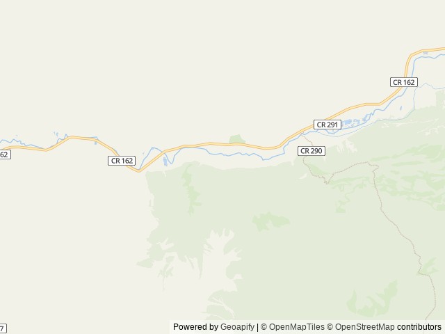 Map of Mount Princeton location at Salida, CO, United States