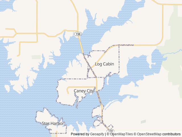 Map for 2021 Airstream Bambi 20FB near Malakoff, TX